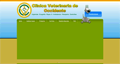 Desktop Screenshot of clinicaveterinariadeoccidente.com